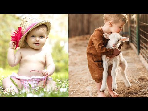 اجمل مقاطع اطفال تيك توك فيديو مضحك للاطفال قطط مضحكة جدا