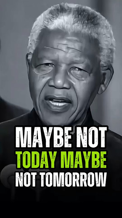 MAYBE NOT TODAY MAYBE NOT TOMORROW #motivation #inspiration #love #mindset #quotes #religion #nelson