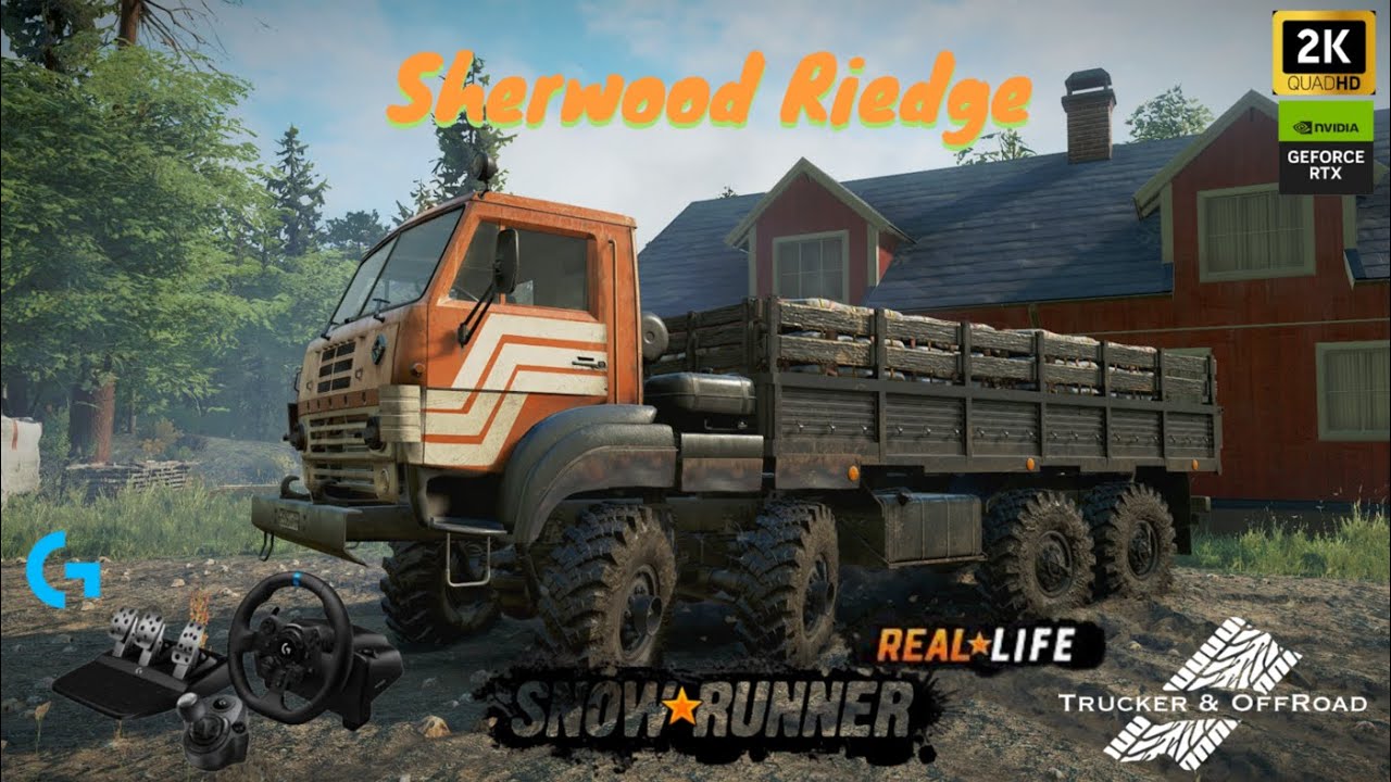 Snowrunner. Мод карта Sherwood Ridge (Шервурдский хребет) от Remoh667 ...