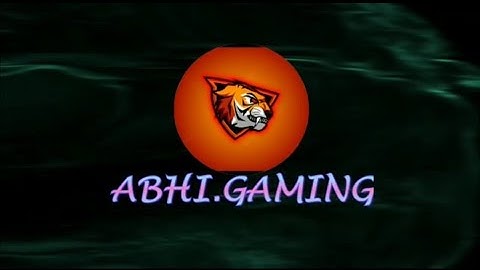 My Official Intro For My Gaming Channel