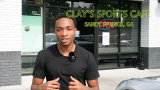 What’s the Wings Episode 22 - Clay’s Sports Cafe in Sandy Springs, GA