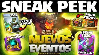 🚨 SNEAK PEEK EXTRA: SUPERCELL REVELA los EVENTOS OCULTOS de OCTUBRE… ¡50 TÓTEMS, BONUS y MÁS!