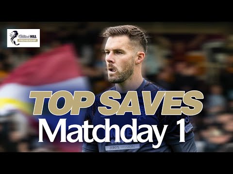 The Best Saves of Round 1 | William Hill Premiership