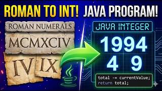 Leetcode 13 - Roman to Integer Conversion in Java: Easy Logic Explained in Tamil (Step-by-Step)