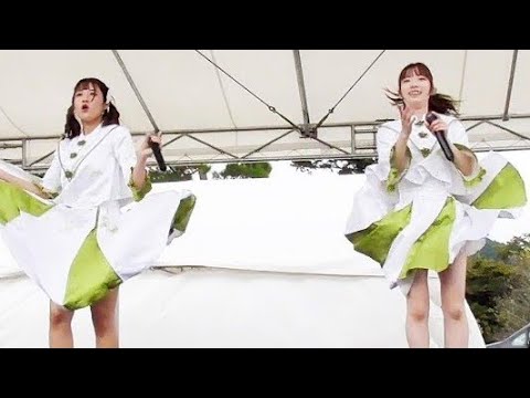 Japanese girl] [Nara outdoor live] Wind mischief The wind is