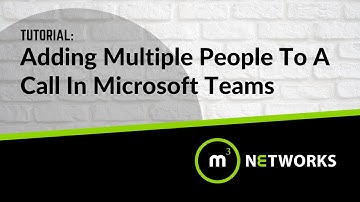 Adding Multiple People To A Microsoft Teams Call