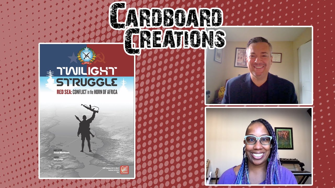 Twilight Struggle: Red Sea w/ Jason Matthews - Cardboard Creations ...