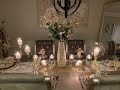 How to create a golden tablescape