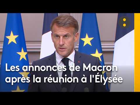 "Nous avons été l'objet d'attaques hybrides" : Macron s'exprime sur les sujets d'actualité en France