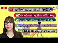 Penalty for overstaying in turkeyfilturkvlog