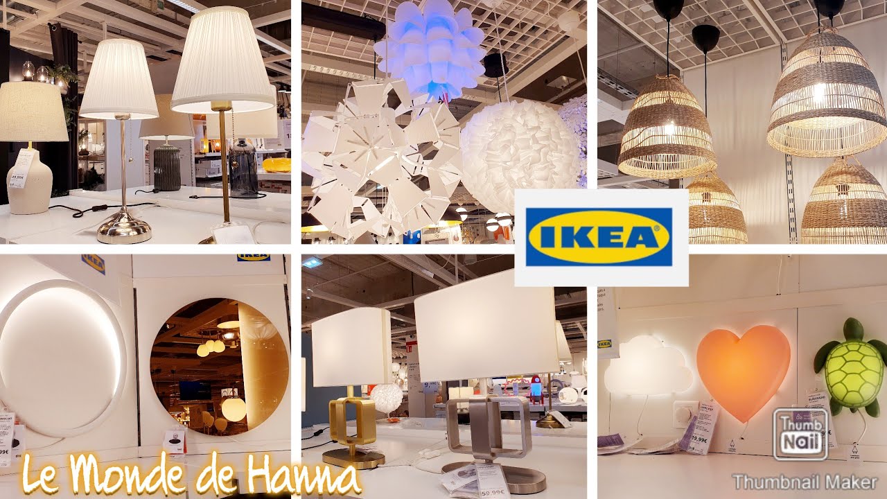 IKEA FRANCE 11-12 LUMINAIRES LAMPES LAMPADAIRES SUSPENSIONS ✨️ - YouTube
