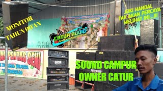 Catur Audio Cek Sound Acara Perpisahan Sekolah TK || Gak Bahaya Tah SubWoofer Campur Bawur