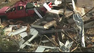 Tornadoes touch down in the South as severe weather sweeps the nation