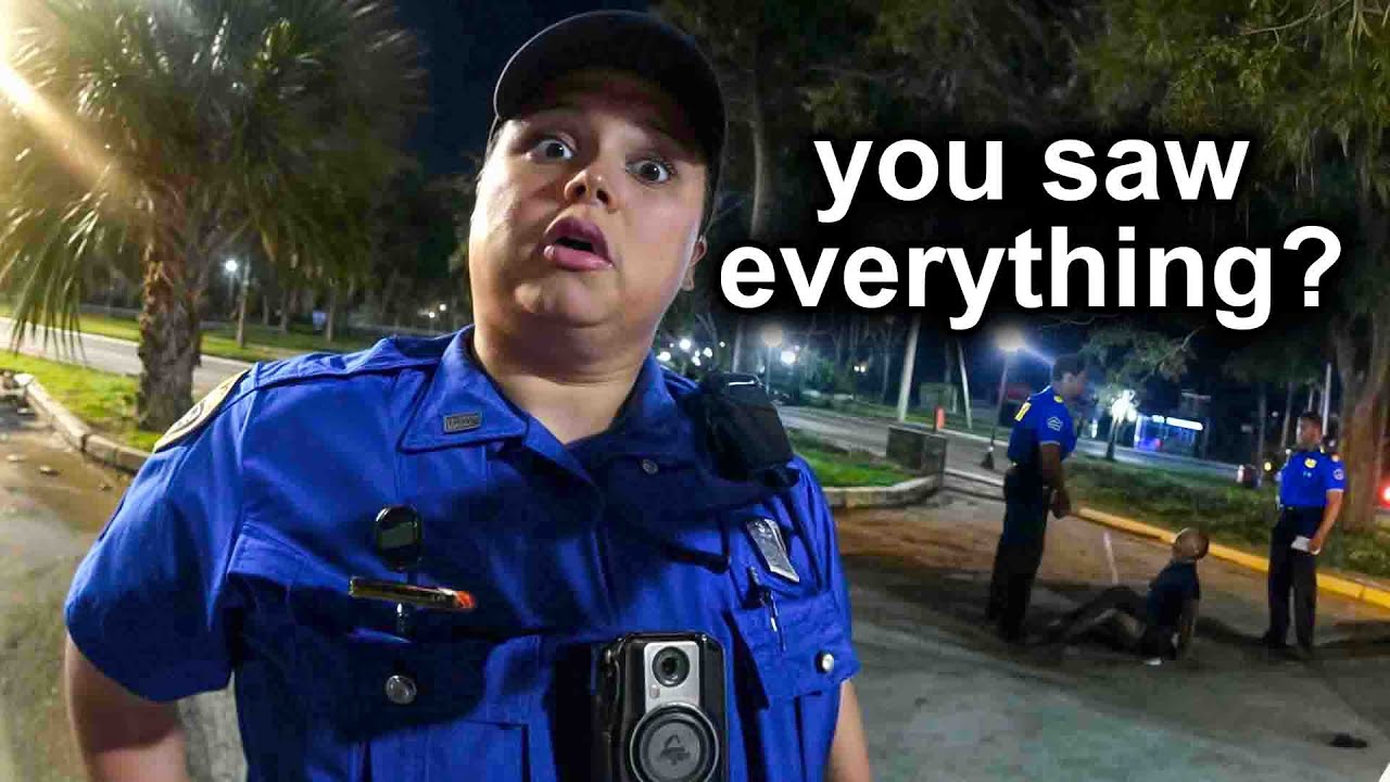 When Corrupt Cops Retaliate After Being Called Out - YouTube