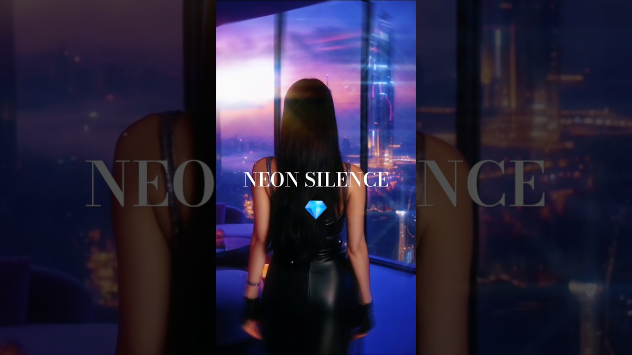 ✨️In the silence of a neon-lit horizon, a silent enigma awakens in a world beyond reality...🔮