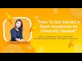 How To Get Started in Stock Investment for University Student #IIUM