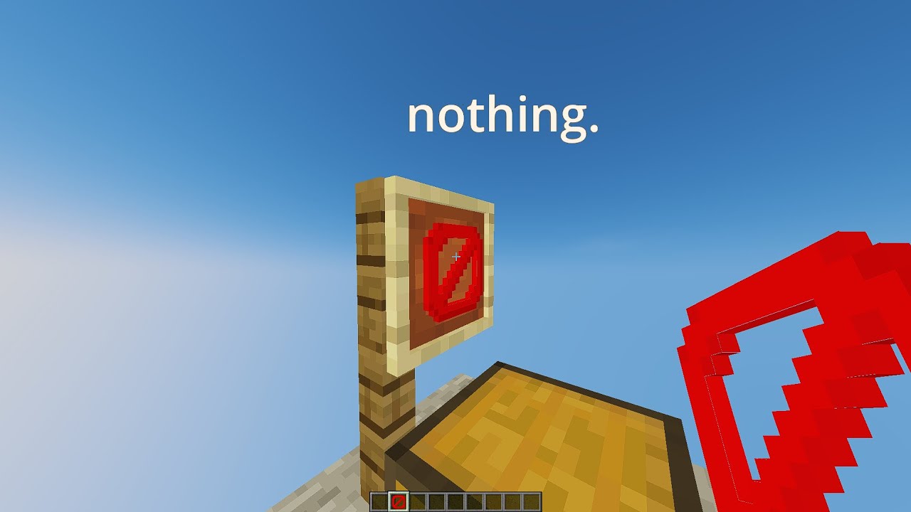 nothing. - nothing