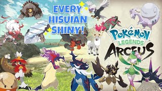 50 SUB SPECIAL! every HISUIAN SHINY! + 10 extra shiny mons!