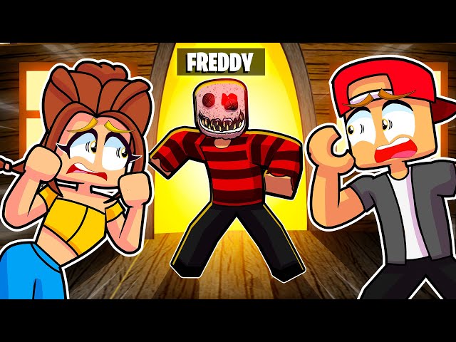 Roblox - ESCAPAMOS da MANSÃO DE HALLOWEEN do FREDDY (Escape Freddy's  Mansion)