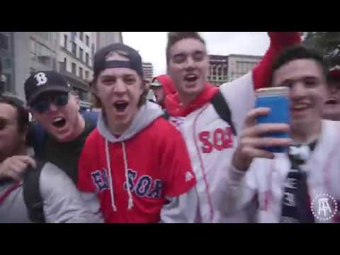 sports comedy show Red Sox Fans Go Crazy During World Series Parade — Caleb Pressley