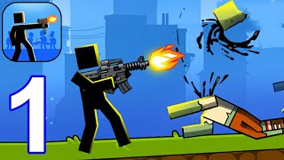 The Gunner 2: Guns and Zombies - Gameplay Walkthrough (iOS,Android)#TheGunner2 #ZombieGame #NewGame screenshot 4