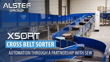 XSORT: Crossbelt Sorter - Automation through partnership with SEW