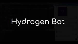 Scott Logic Chatbot Contest - My Hydrogen Bot Pitch