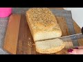 Schnelles luftiges Brot OHNE Mehl mit überraschender Zutat | glutenfrei | Keto Brot &amp; Low Carb Brot
