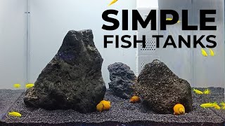 Making A Simple Fish Tank For Zebra Danios - Simple Fish Tanks Ep-01