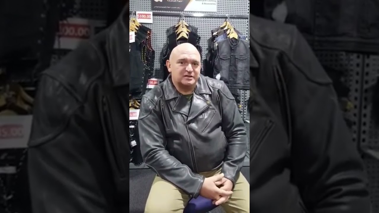 Product Testimonials: Vintage Brando Motorcycle Jacket with Armour & Vents by Julian