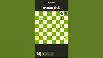 Brilliant chess puzzle I solved easily #chess #checkmate 9 days in a row #Top Sports145