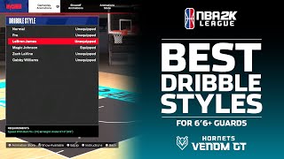NBA 2K24 Best Dribble Styles for 6'6 and Taller Guards | Magic Johnson vs. Lebron James Comparison