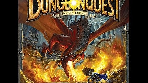 Dungeonquest Revised Edition Unboxing