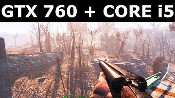 Fallout 4 Gameplay - GTX 760 & Core i5 4670 - Ultra Settings 1080P [FPS]