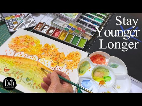 Your Brain Will Change When You Paint Watercolors Like This - Now There’s Proof!
