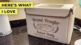 Folding Bread Proofing Box For Sourdough, Kombucha And More - Review