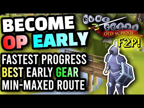 Old School RuneScape: The Ultimate F2P Early Progression Guide