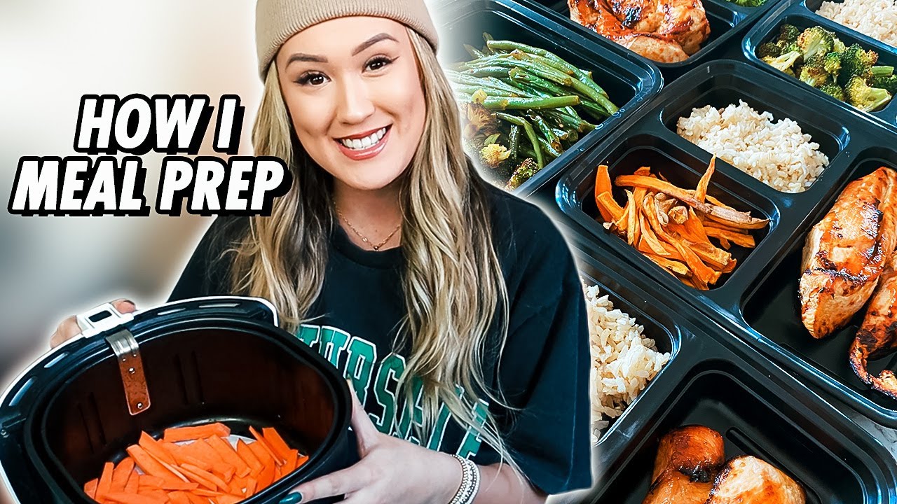 How To Eat Healthy & Meal Prep For the Week - YouTube