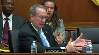 Goodlatte Questions at Crime Hearing on Preventing Violence in America