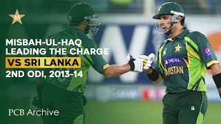 PCB Archive - Misbah-ul-Haq Leading the Charge With 5️⃣9️⃣* Runs | PAK vs SL 2nd ODI 2013-14 | M9B2A