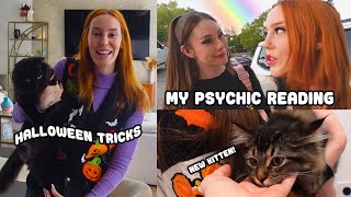 I Got A PSYCHIC Reading + My BEST FRIENDS NEW KITTEN!!