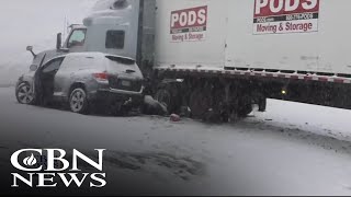 'Help Us!' Record Snows in CA Create a Real Climate Crisis, Extreme Weather Kills 13 Across US