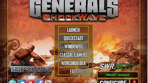 Command & Conquer Generals  ShockWave Chaos mod 6