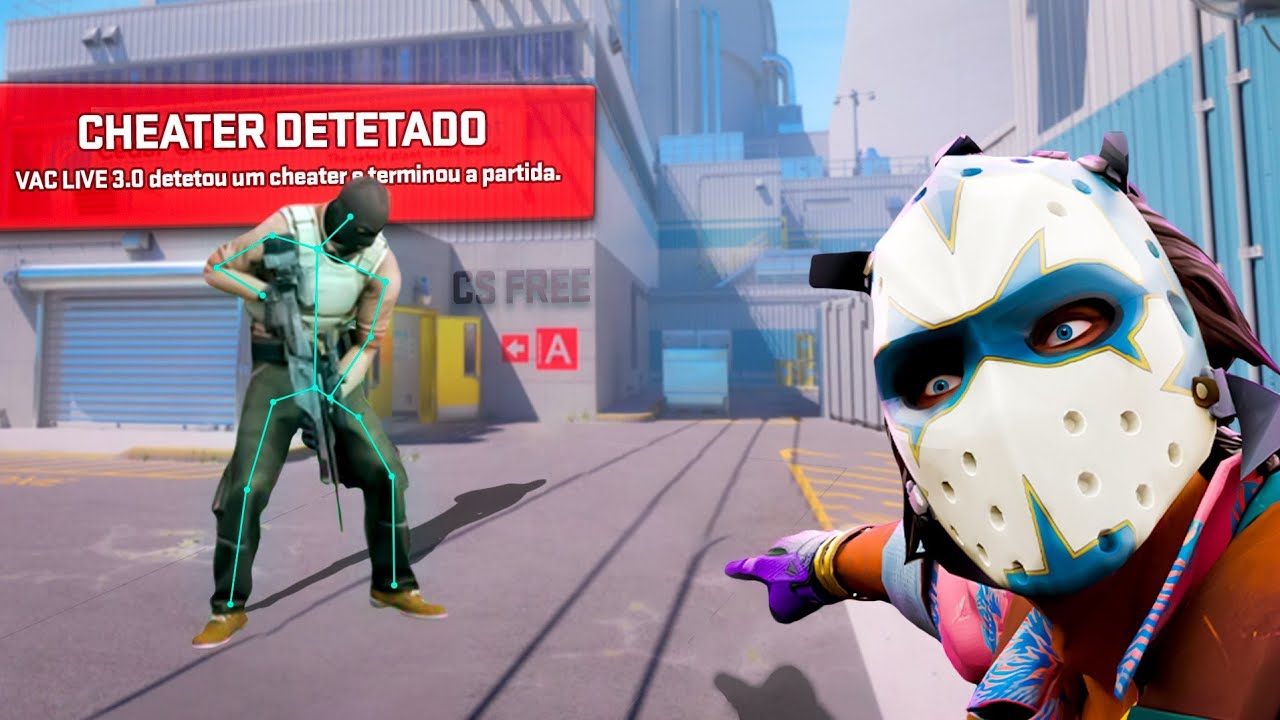 Fui testar o VAC NET 3.0 no CS 2 FREE e isto anconteceu...
