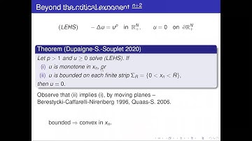 A Liouville-type theorem for the Lane-Emden equation in a half-space | B. Sirakov | VMPDEs20