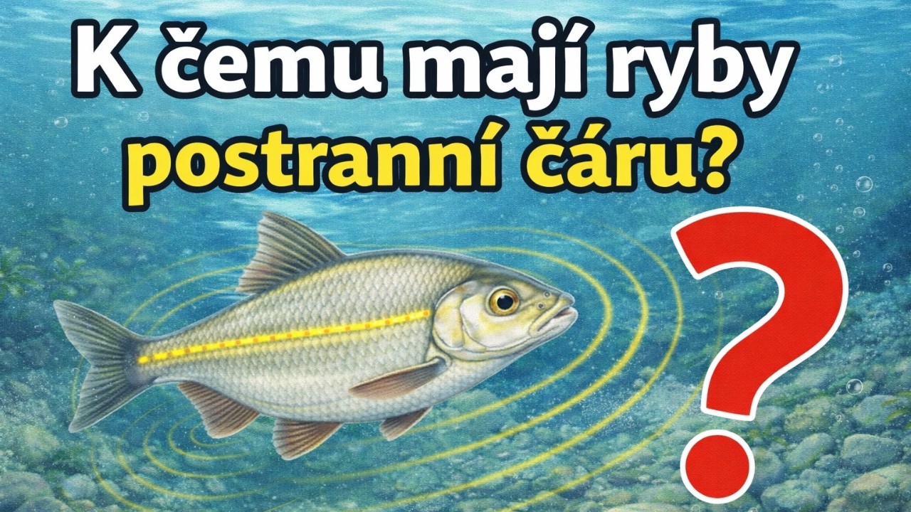 K čemu mají ryby postranní čáru?