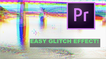 The Easiest Premiere Pro Glitch Effect: How to make a Glitch in Adobe Premiere Pro CC