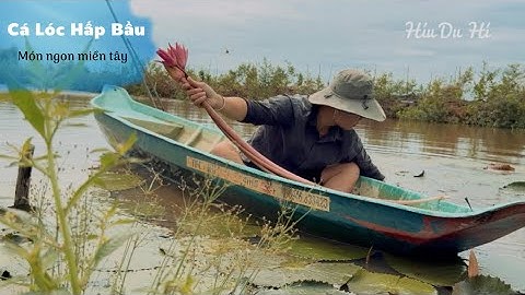 Ra đồng bắt cá về làm món cá lóc hấp bầu món ngon miền tây - Híu Du Hí