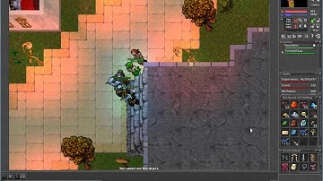 Tibia - Vinera Server - Attacking lvl 97 mages but end up killing a lvl 223 MS Red Skull