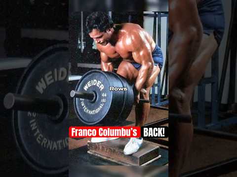 Franco Columbu’s Back: